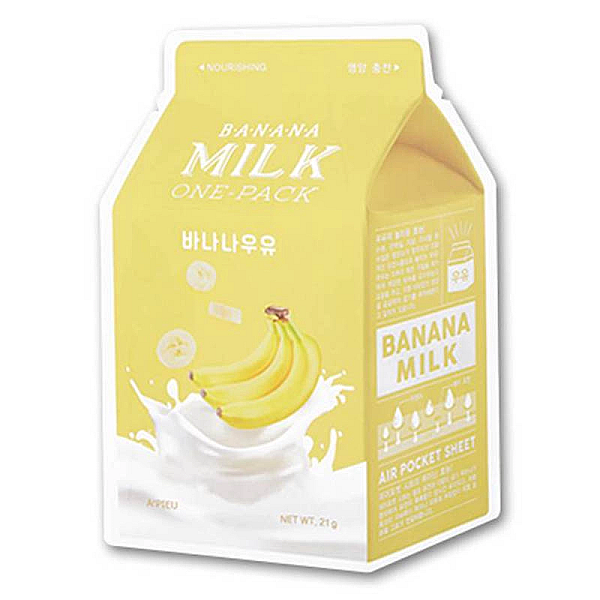 Masca banana milk cu efect hranitor