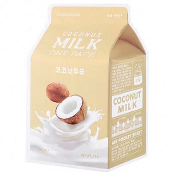 Masca coconut milk pentru hidratare