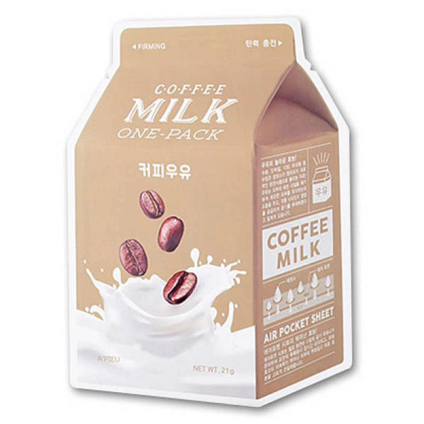 Masca coffee milk pentru fermitate