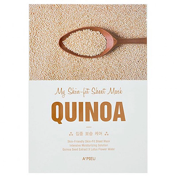 Masca skin-fit pentru hidratare cu extract de quinoa