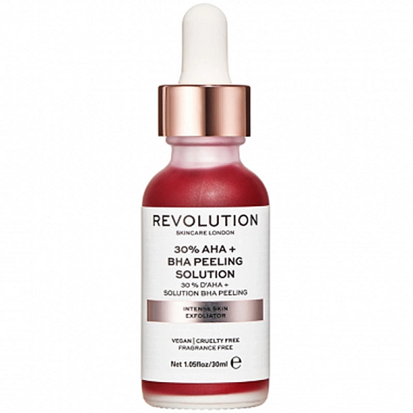 Exfoliant de fata - intense skin exfoliator - 30% aha + bha peeling solution
