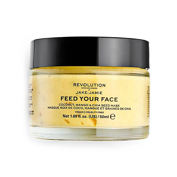 X jake - jamie masca hidratanta de fata - masca faciala revolution skincare jake-jamie coconut, mang