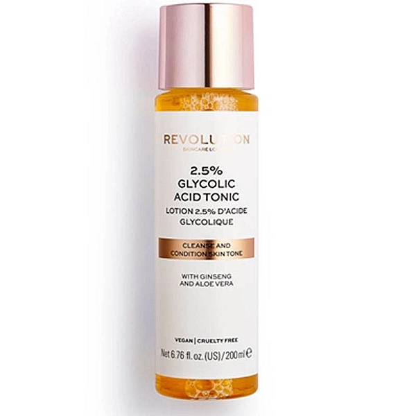 Tonic de fata - 2.5% glycolic acid tonic