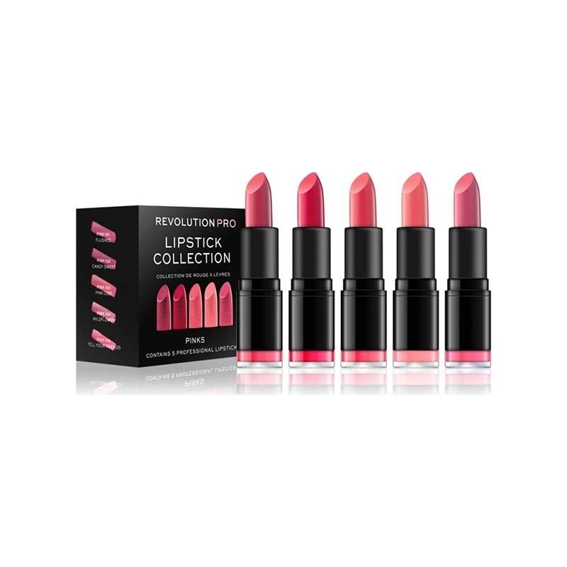 Set rujuri de buze cremoase-lipstick collection-pinks