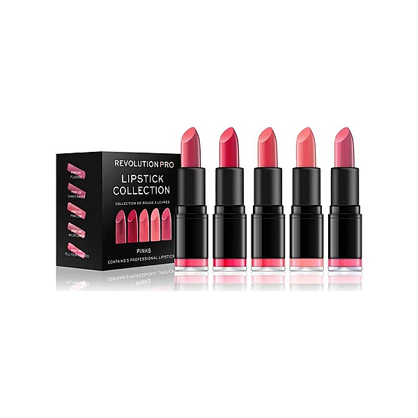 Set rujuri de buze cremoase-lipstick collection-pinks