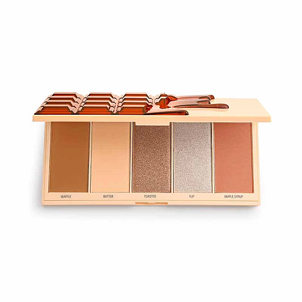 Paleta pentru contur -waffle chocolate 