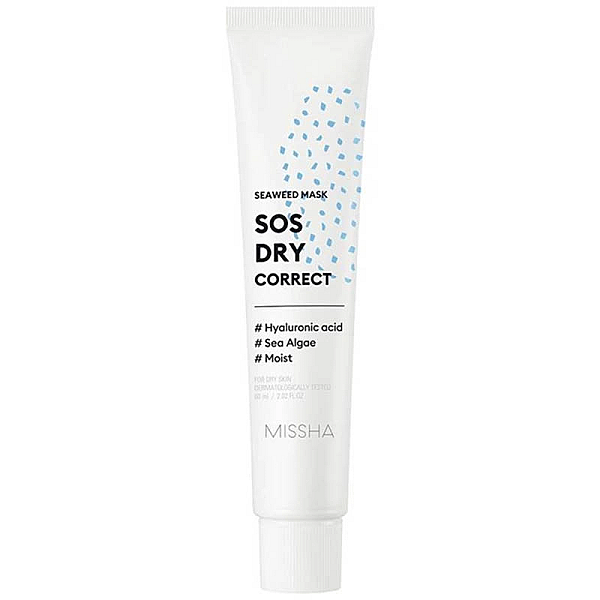Masca pentru ten uscat cu alge marine 60ml