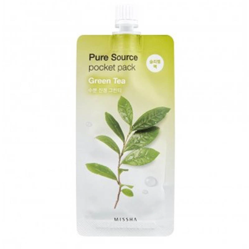 Masca de noapte pentru curatare cu arbore de ceai, pocket pack