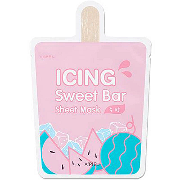Masca faciala hidratanta icing sweet bar cu pepene verde