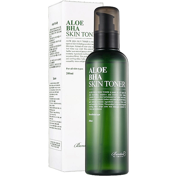 Toner cu 0.5% bha si aloe vera