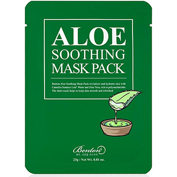 Masca cu efect calmant si extract de aloe vera