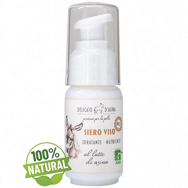 Serum facial hidratant si regenerant cu lapte de magarita, bio