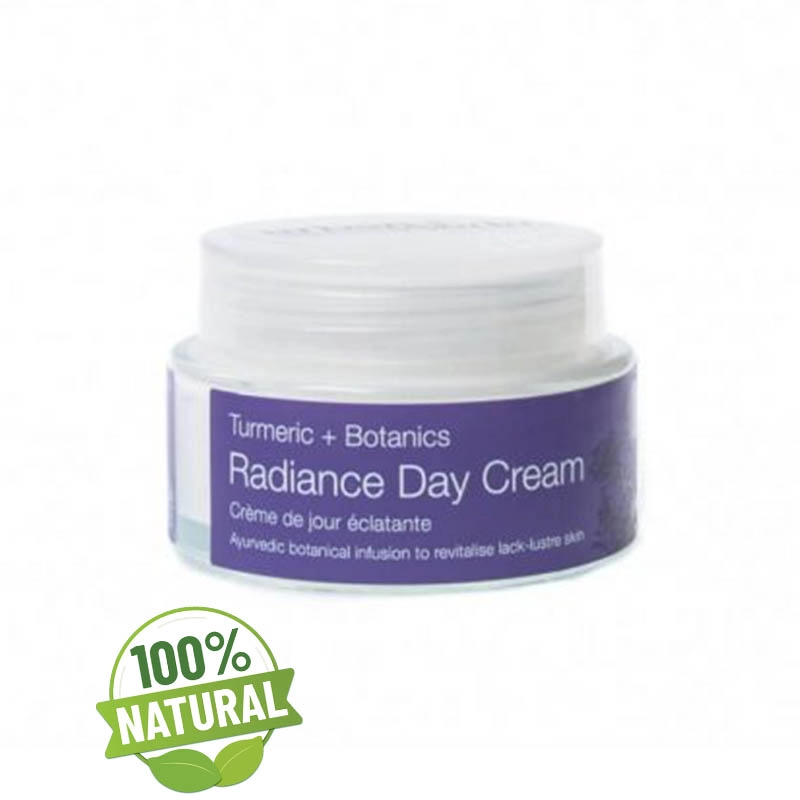 Crema de zi nutritiva pentru ten uscat cu extract de turmeric organic, radiance