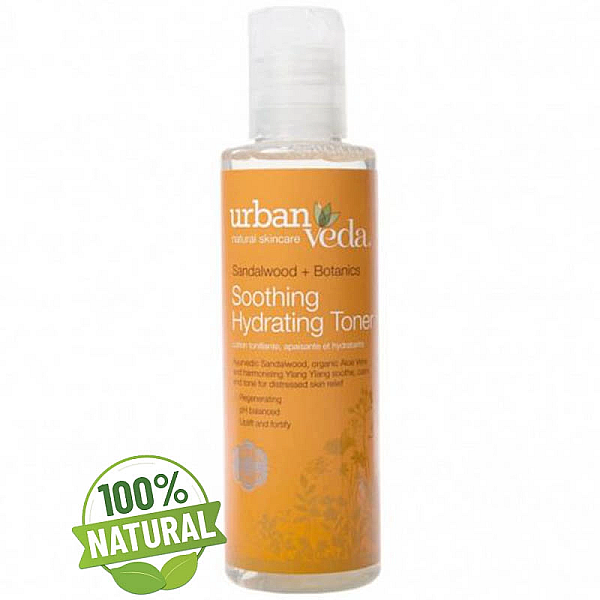 Lotiune tonica hidratanta pentru ten sensibil cu extract de lemn de santal organic,soothing