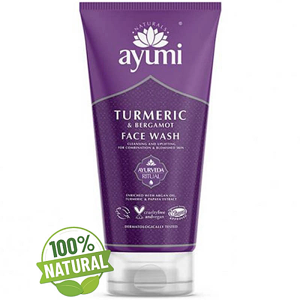 Gel de curatare faciala - turmeric & bergamota