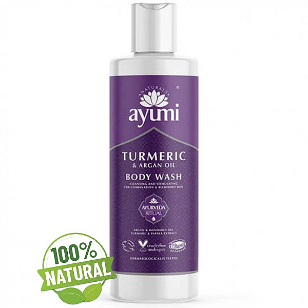 Gel de dus - turmeric & ulei de argan