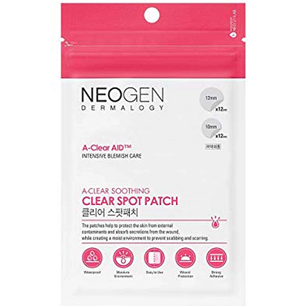 Plasturi hidrocoloidali cu efect calmant a-clear