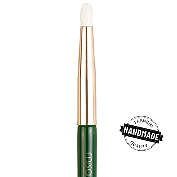 Pensula emerald mica pentru blending din par de capra m002