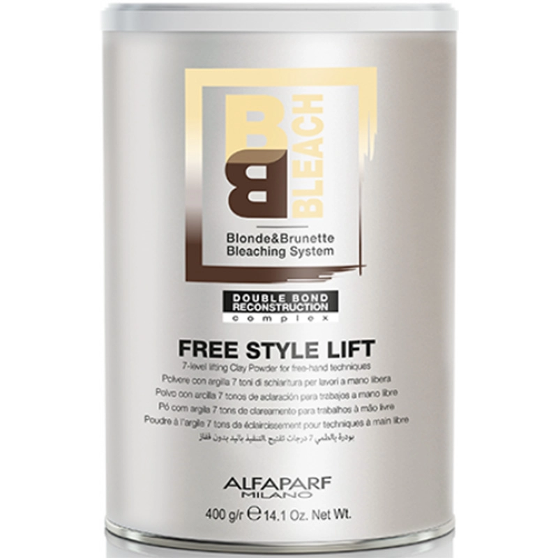 Pudra decoloranta pentru tehnici libere 400g bb bleach free style lift