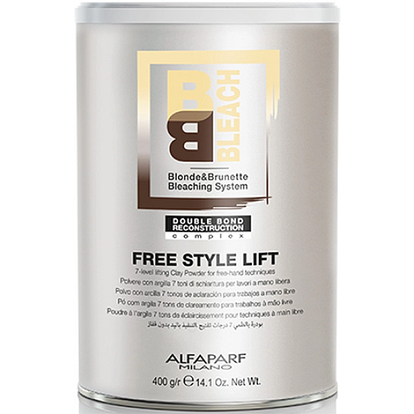 Pudra decoloranta pentru tehnici libere 400g bb bleach free style lift