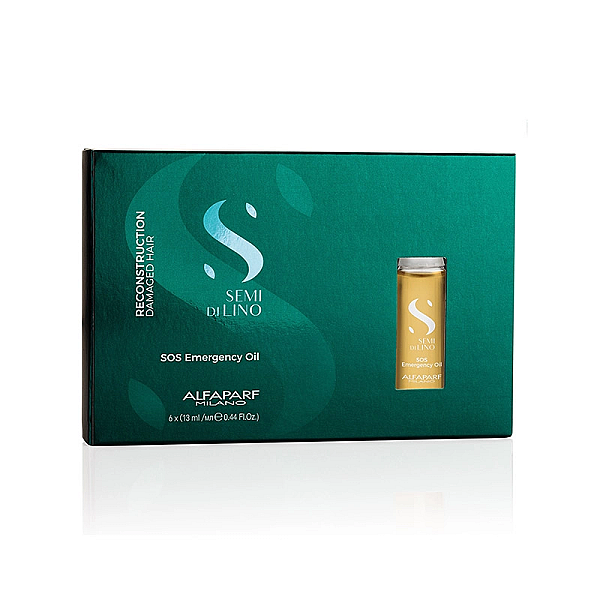 Serum tratament semi di lino de reconstructie 6x13ml reconstruction sos emergency oil