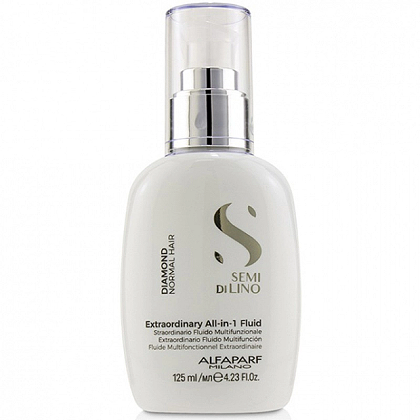 Fluid semi di lino de stralucire fara clatire 125ml diamond leave-in fluid all in 1