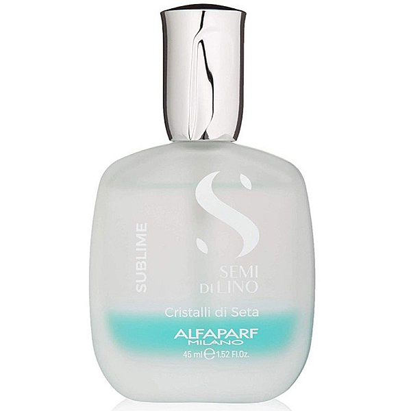 Ser semi di lino pentru stralucire cu cristale de matase 45ml sublime cristalli di seta