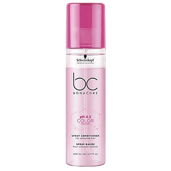 Balsam spray pentru par vopsit bonacure color freeze