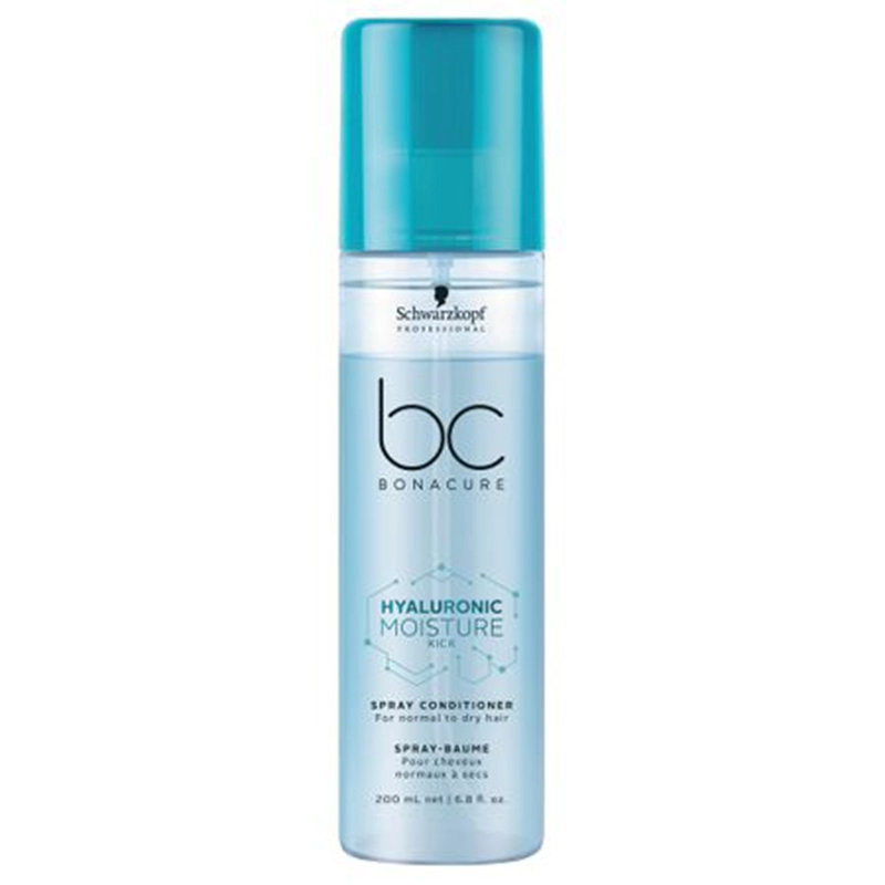 Balsam spray hidratant pentru par normal spre uscat bonacure hyaluronic moisture kick balsam