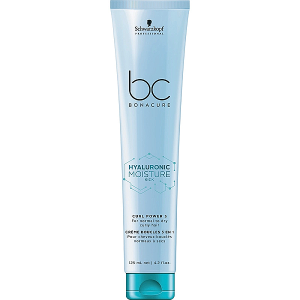 Crema pentru definirea buclelor bonacure hyaluronic moisture kick 125 ml