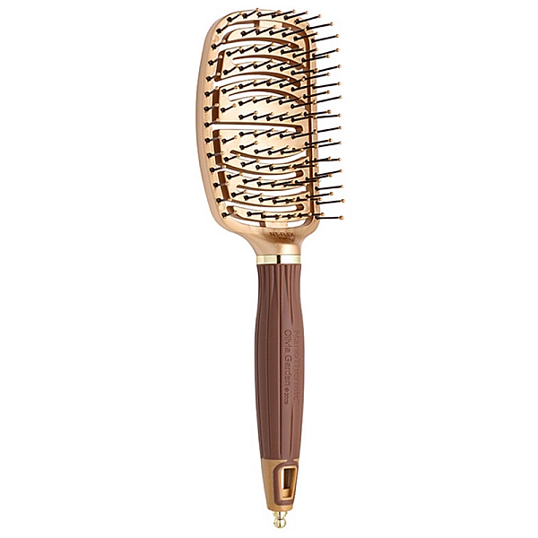 Perie de par plata nano thermic ceramic + ion nt flex pro