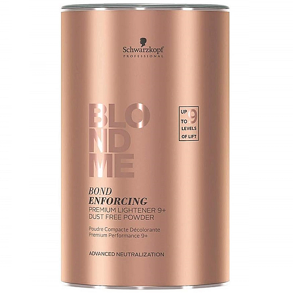 Pudra decoloranta blondme bond enforcing premium lightner 9+ 450g
