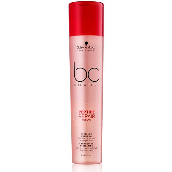 Sampon micelar reparator pentru par fin spre normal deteriorat bonacure peptide repair rescue