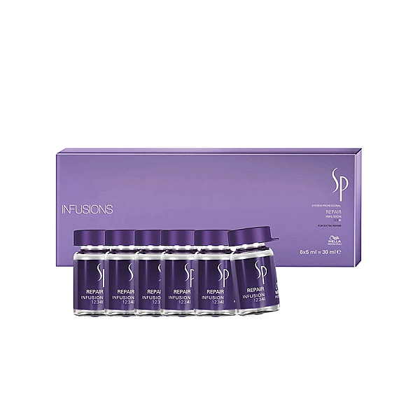 Tratament reparator pentru par deteriorat repair infusion 6x5 ml