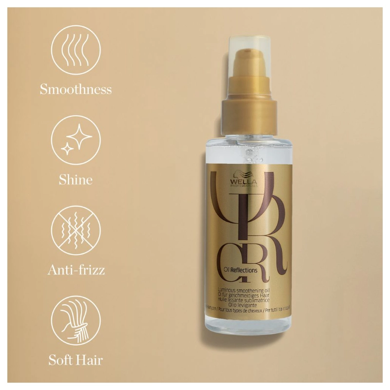 Ulei hidratant pentru un par stralucitor si catifelat reflections luminous smoothening oil