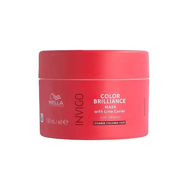 Masca pentru par vopsit cu structura puternica invigo brilliance mask coarse 