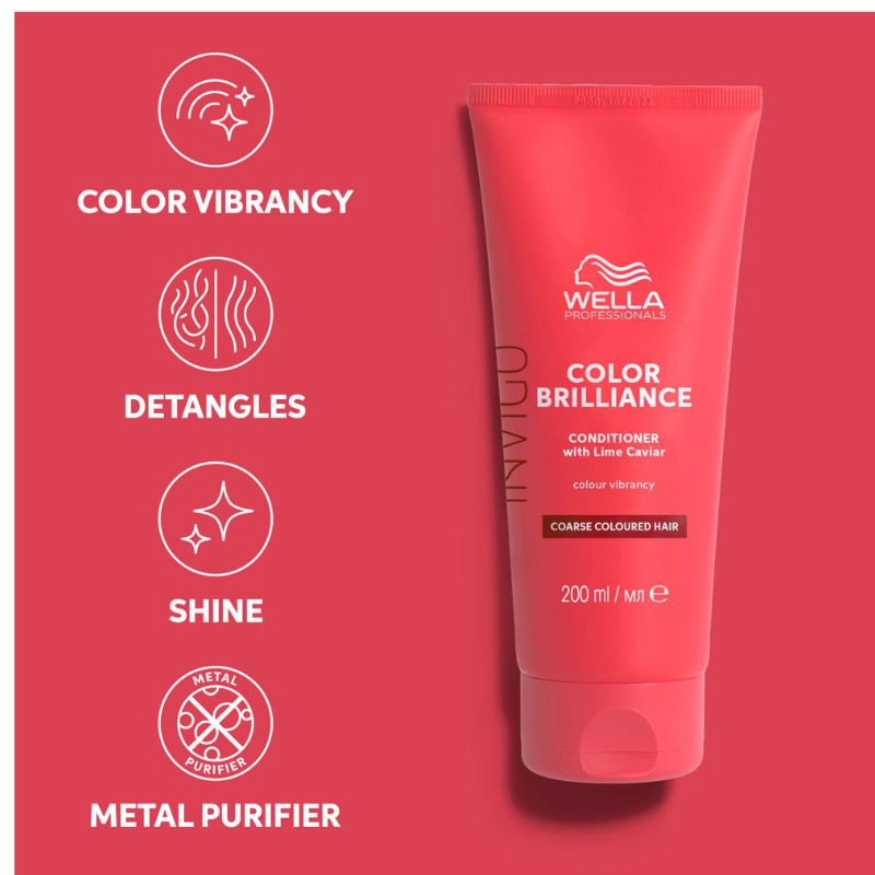 Balsam pentru par vopsit cu structura puternica invigo brilliance conditioner coarse 