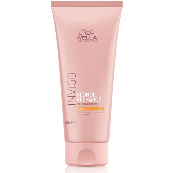 Balsam pentru par blond invigo color recharge warm blond conditioner 200ml