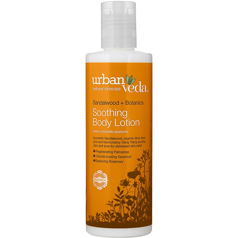 Lotiune de corp hidratanta cu extract de lemn de santal organic, soothing