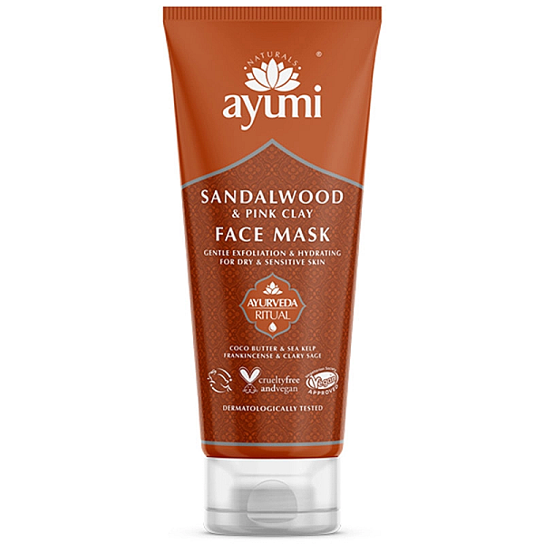 Masca faciala pentru ten uscat si sensibil cu lemn de santal si ylang ylang