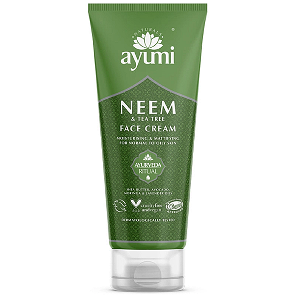 Crema de fata pentru ten normal spre gras cu neem & tea tree