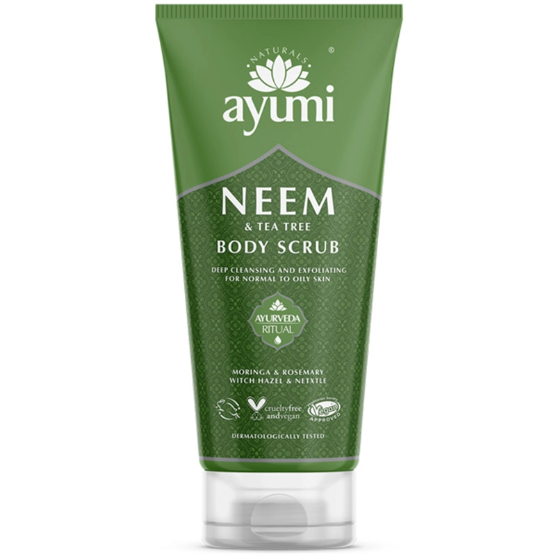 Exfoliant pentru corp cu neem & tea tree